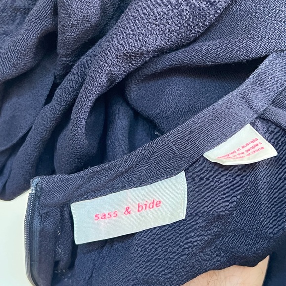 Sass & Bide Jumpsuit with Maxi Length Overhanging Skirt Size AU S - Picture 9 of 9